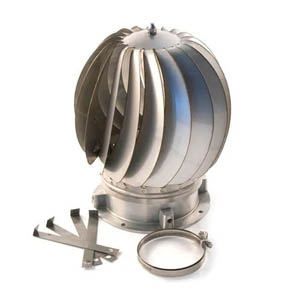 Rotorvent Turbolite Revolving Chimney Cowl