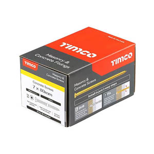 7.5mm Concrete Screws (100)
