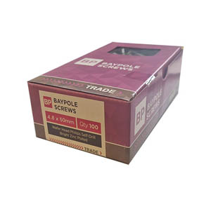 Baypole Screws 4.8mm (100)