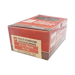 3.5x25 Multi Purpose Screws (200)