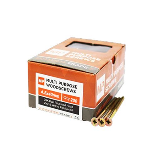 4.5x40 Multi Purpose Screws (200)