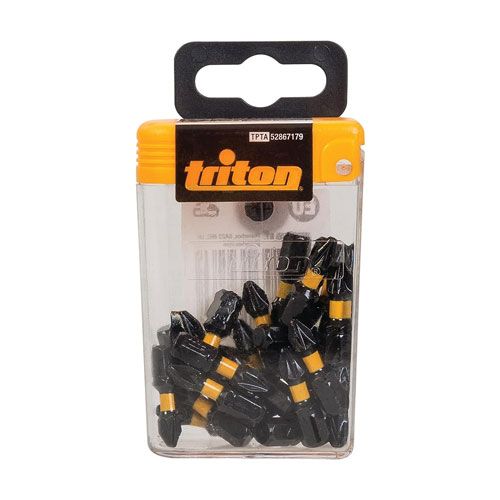 Pz2 Pozidrive Screwdriver Bits Small 25mm Pack Of 25