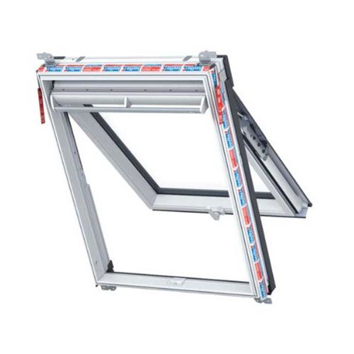 Keylite White Painted Fire Escape/Top Hung - Hi-Therm